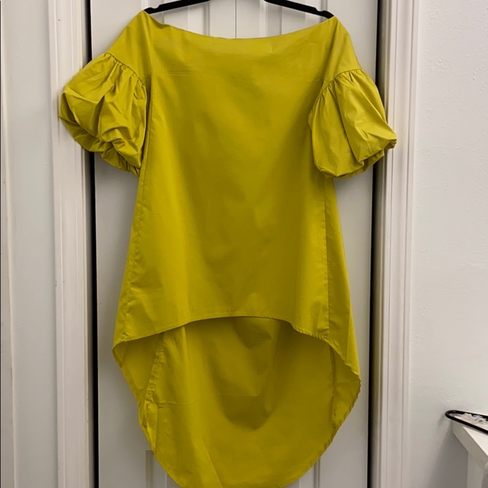 New York and Company puff sleeve blouse